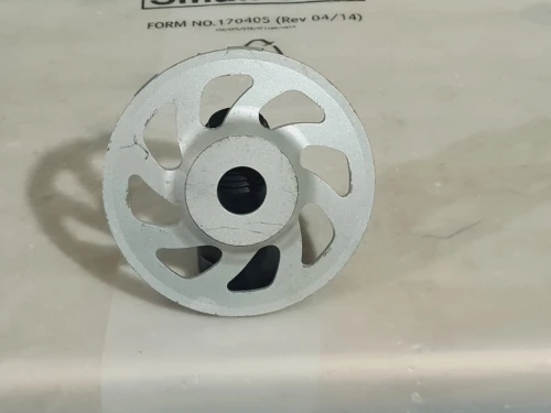 Meule diamant 125mm multi matériaux pour les ponceuses à béton - EXCEDIAM (France)