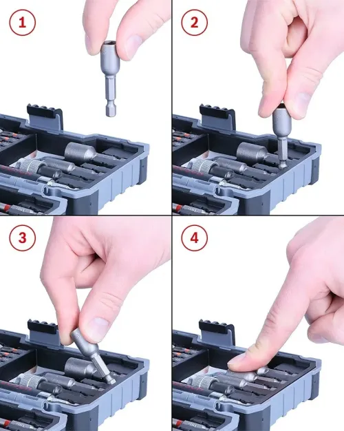 BOSCH 35pcs - coffret embouts et foret HSS-G 