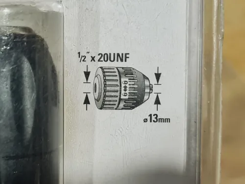 Mandrin auto-serrant original pour les visseuses perceuses électriques 1/2" 13mm (STANLEY)