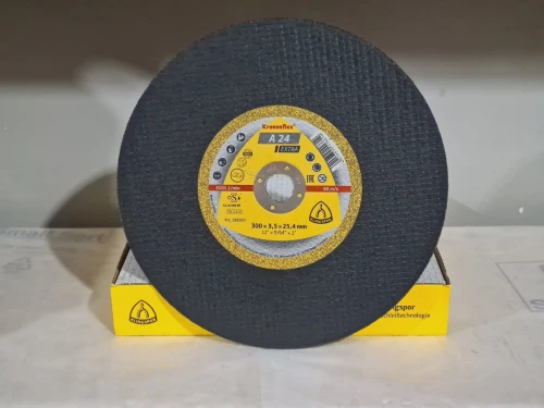Disques À Couper Original Métal/inox 300 x 3.5 x 25.4mm KLINGSPOR A24 EXTRA (2026-Germany)