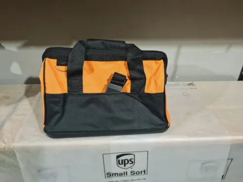 Sac à outil noire/orange 40x22x28 14 poche (base rigide)