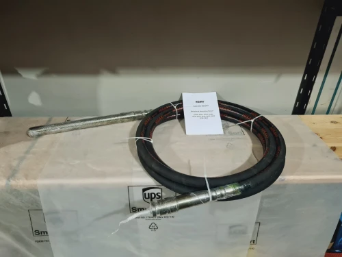 Flexible vibreur a béton original 38mm 1-3/8" x 6 mètre type (P) - HISAKI JHI38P (Malaysia)
