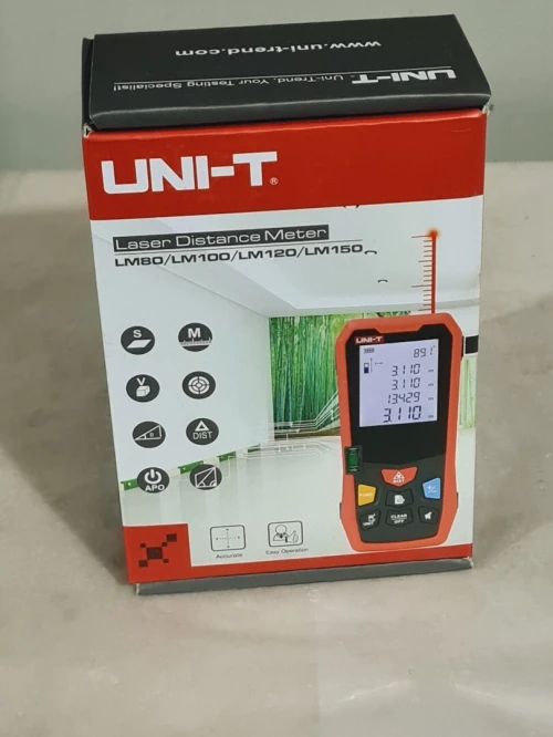 UNI-T LM - Télémètre laser intérieur / extérieur 40/60/80/100m (RoHS)