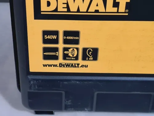 Visseuse Placo électrique débrayage silencieux 540W, 4000tr/min - DEWALT DW274KN (Czech)