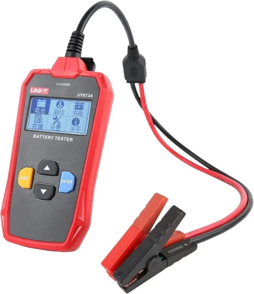 Uni-T UT673A - Testeur de batteries 12/24V, Mesure la capacité, la tension