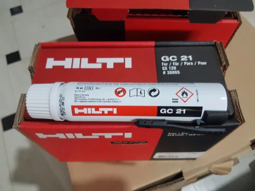 HILTI X-GN 20 MX - Clous a béton 20mm pour cloueure à gaz GX 100 / GX 120 / GX 3 (750pcs-sans gaz)