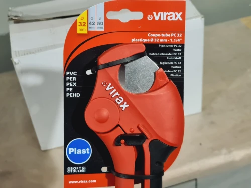 coupe tube plastique 32/42mm - VIRAX PC 32 / PC 42 (France)