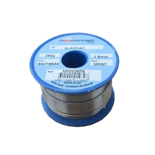 Fil etain original 40% bobine de 150g 0.8/1.0/1.5/2.0/2.6mm METACONCEPT (Europe)
