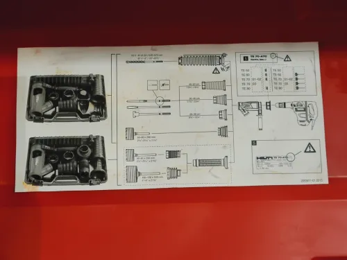 Système d'aspiration de poussière SDS-Max HILTI TE DRS-Y (2020-Lichtenstein)