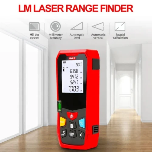UNI-T LM - Télémètre laser intérieur / extérieur 40/60/80/100m (RoHS)