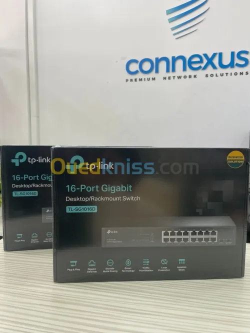 Switchs TP-Link Gigabit et Fast Ethernet de 5 à 24 ports avec ou sans PoE