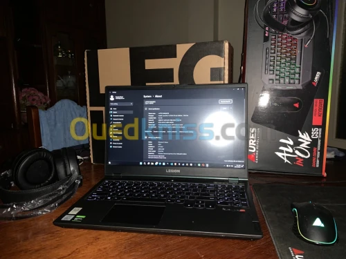 Legion 5 I7 10750H 16G 512G SSD GTX 1660TI + pack souris,mousepad,clavier,casque