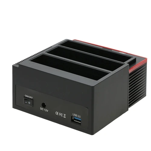 DOCKING HDD STATION D ACCUEIL USB 3.0 2.5" 3.5" 3 HDD USB3.0 -893U3 /REF: 6399