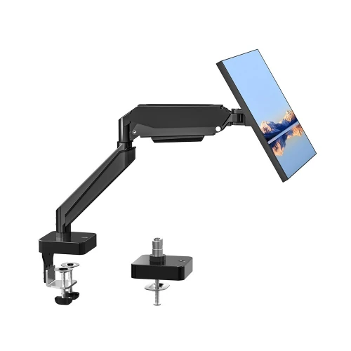 SUPPORT ECRAN 01 BRAS, A GAZ:10"-40",20KG [ CT-LCD-DSA1801V ] REF:6314