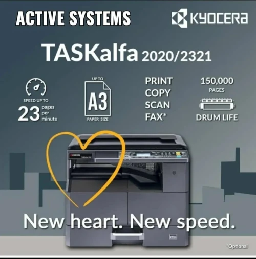 PHOTOCOPIEUR Kyocera - TASKalfa 2020  - A4 - A3  /REF:5125