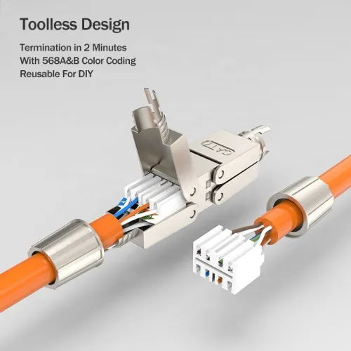COUPLEUR RJ45 CAT.6A METAL LW-CEC-C6AS /REF:4330