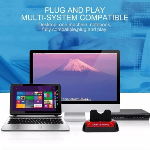 DOCKING STATION USB 3.0 2.5" 3.5" SATA /REF: 772