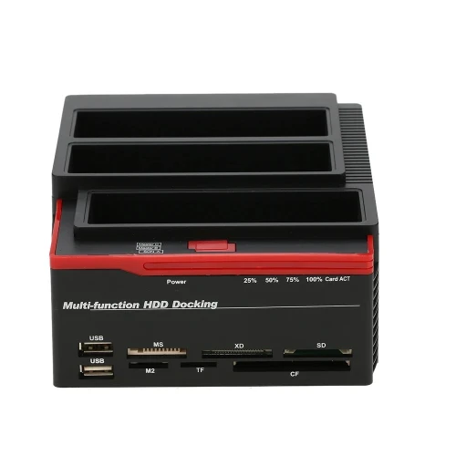 DOCKING HDD STATION D ACCUEIL USB 3.0 2.5" 3.5" 3 HDD USB3.0 -893U3 /REF: 6399
