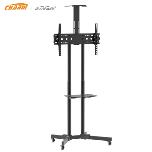 SUPPORT TV MOBILE A ROULLETTE [ CT-FTVS-T109TK ] // REF:3162