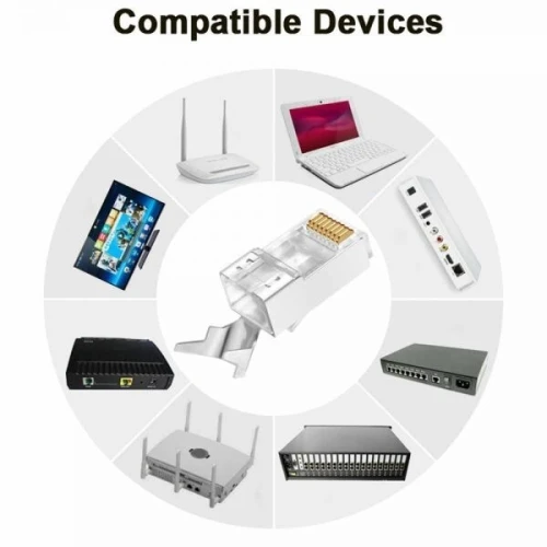 CONNECTEUR INDUSTRIEL RJ45 CAT6A FTP BLINDE SIGMA SIG-5009M8C