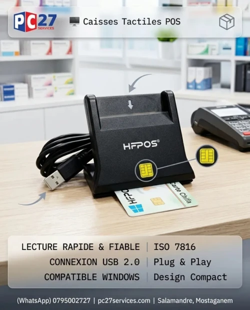 LECTEUR DE CARTE CHIFA HF07 USB Ref : 649