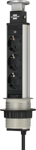 MULTI-PRISE  BRENNENSTUHL 3 PRISES 2M + INTERRUPTEUR Tower-Power brennenstuhl  / REF: 7864