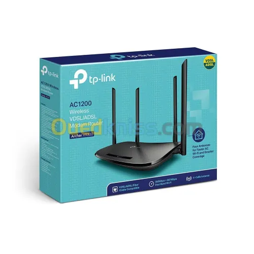 MODEM ROUTER TP-LINK TL-ARCHER VR300 FIBREVDSLADSL WIFI AC1200