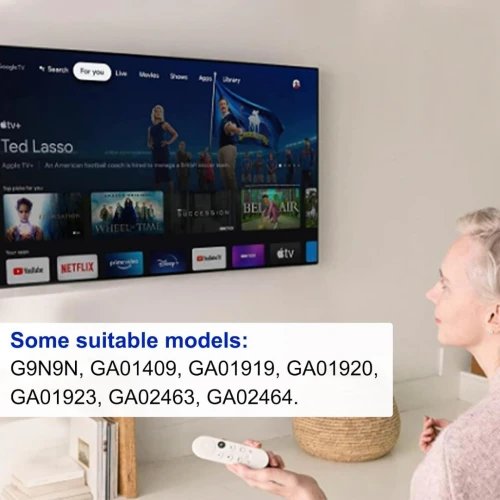 TELECOMMANDE POUR GOOGLE CHROMECAST TV /REF :5889