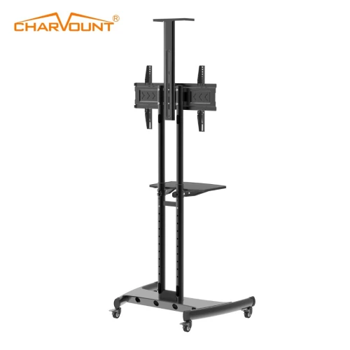 SUPPORT TV MOBILE A ROULLETTE [ CT-FTVS-T104SN ] // REF:3256