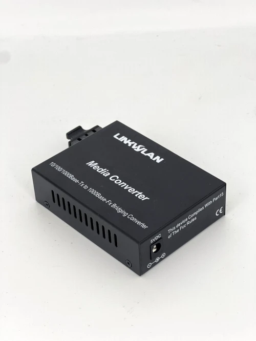 Convertisseur Fibre-optique Ethernet SC (RJ45) Gigabit MULTI-MODE LW-3062C LINKWLAN // REF : 2944