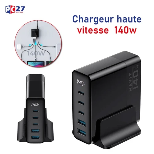 Chargement à grande vitesse 140W
