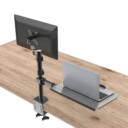 SUPPORT ECRAN & Laptop 2in1 [ CT-LCD-DS1903LTA-KAS ] // REF:4445