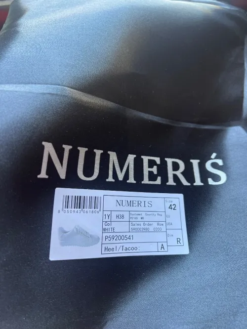 Basquette NUMERIS blanche