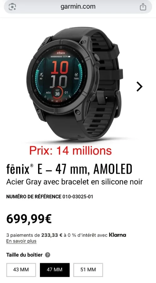 Montres GARMIN 