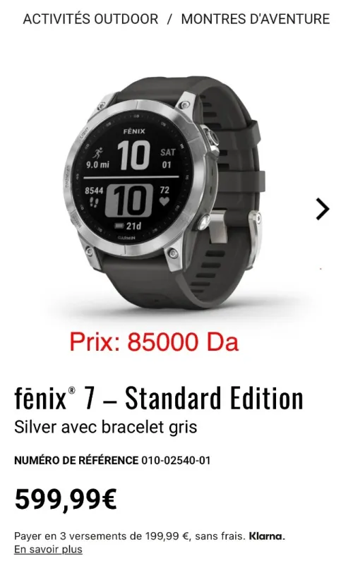 Montres GARMIN 