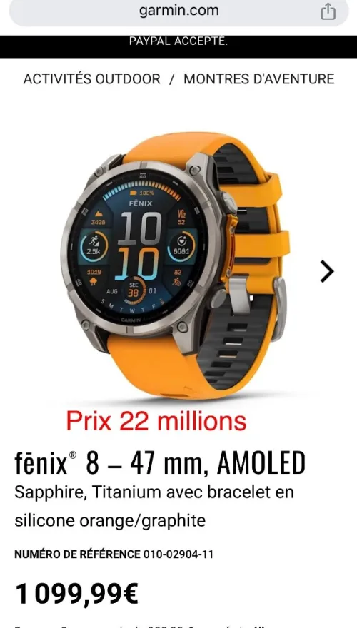 Montres GARMIN 
