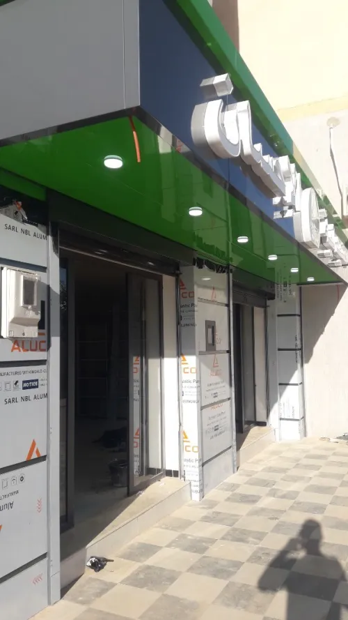 Revêtement de Façade en alucobond mur rudo