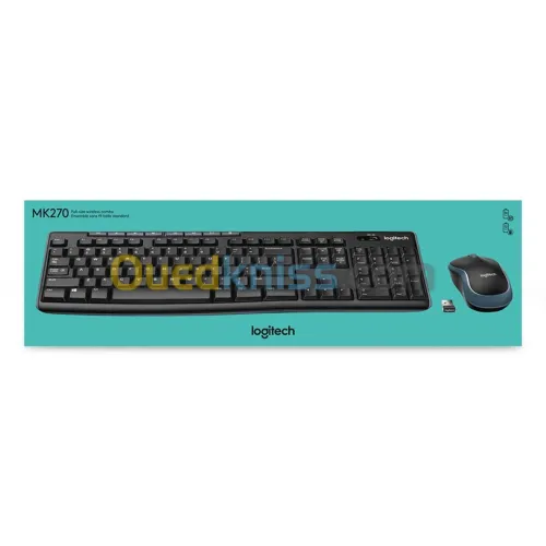 KIT CLAVIER SOURIS LOGITECH MK270