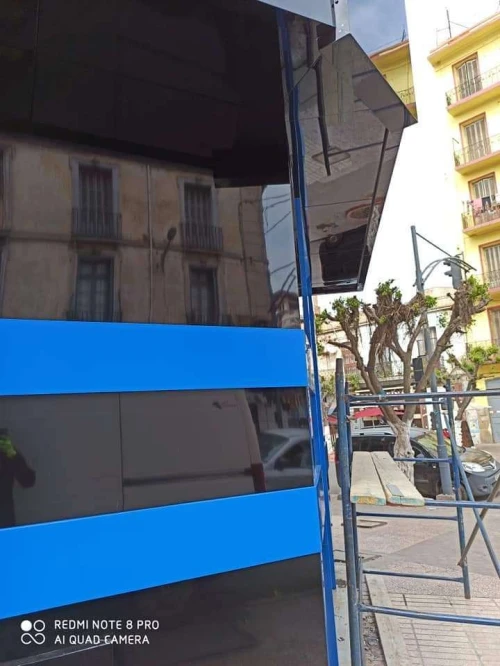 Mur rideaux et alucobond 