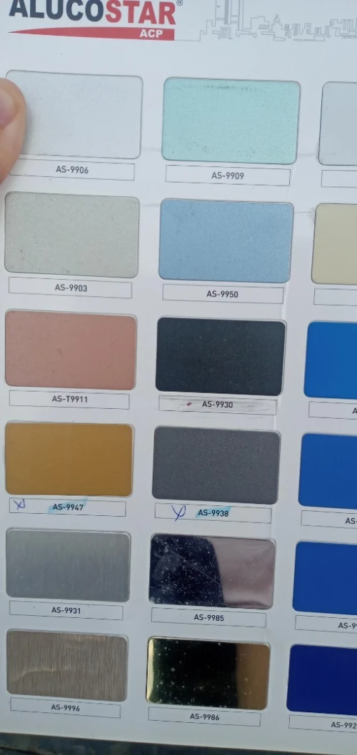 Mûr rideau alucobond 
