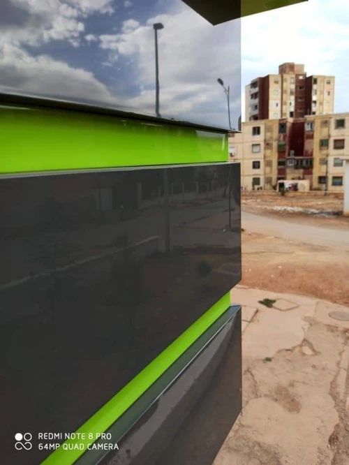 Mûr rideau alucobond 