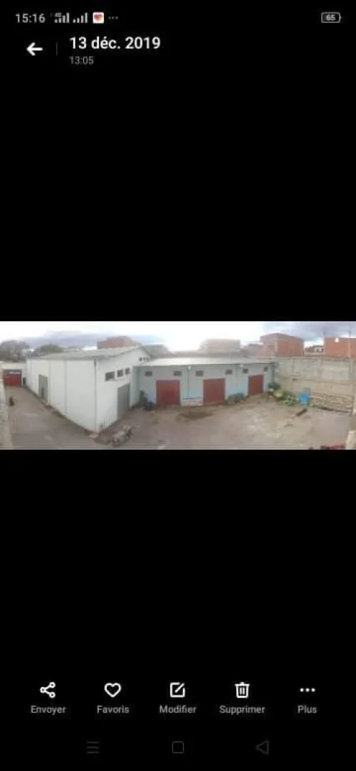 Location Hangar - Usine Guelma Belkheir