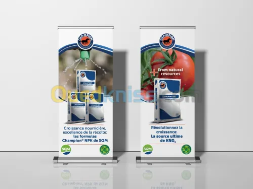 Roll up banner , DESK , Snap-up