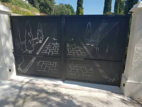 Porte blindée 