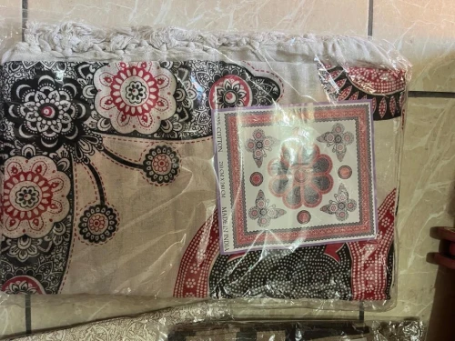 Jeté de lit made India100% Cotton