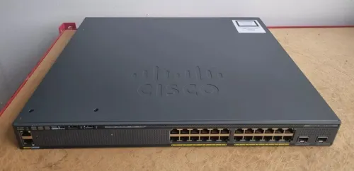 Switch Cisco Catalyst WS-C2960X-24PD-L | 24 Ports Gigabit PoE+ | 2x SFP+ 10G