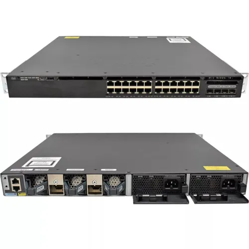 Switch Cisco Catalyst WS-C3650-24PD-S | 24 Ports Gigabit PoE+ | 2x SFP+ | 2x SFP