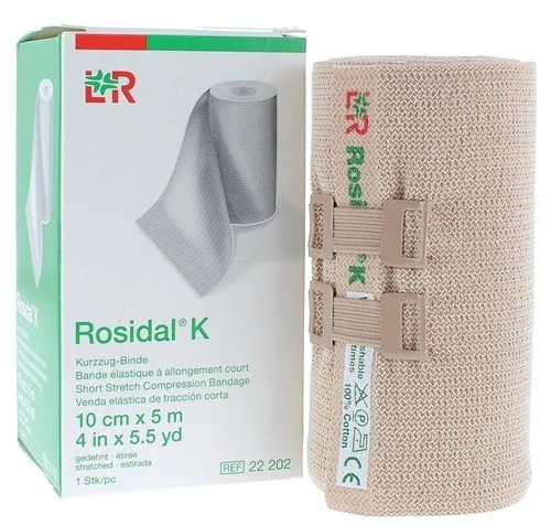 Rosial K bande de compression 12cm - 10cm - 8cm - 4cm X 5m