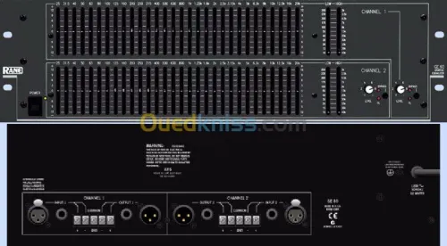 Rane GE60 stéréo Egaliseur graphique