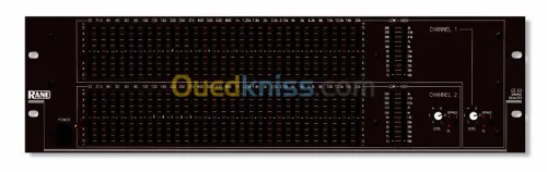 Rane GE60 stéréo Egaliseur graphique
